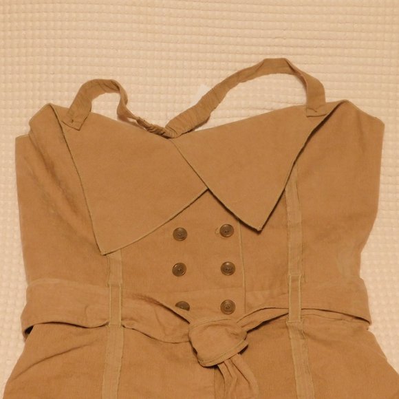 Corduroy Wide Leg Jumpsuit by Yannik MAKING THE CUT sz 2X NWT - Picture 6 of 13